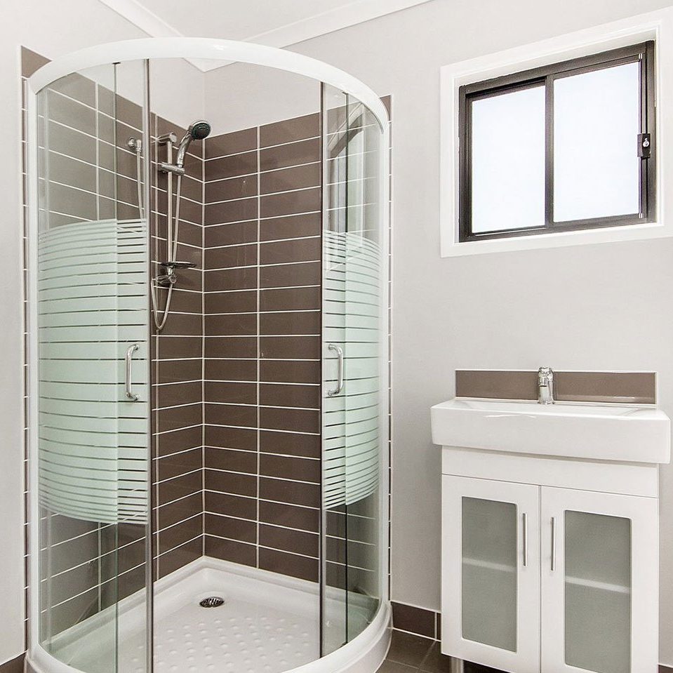 Granny flat bathroom