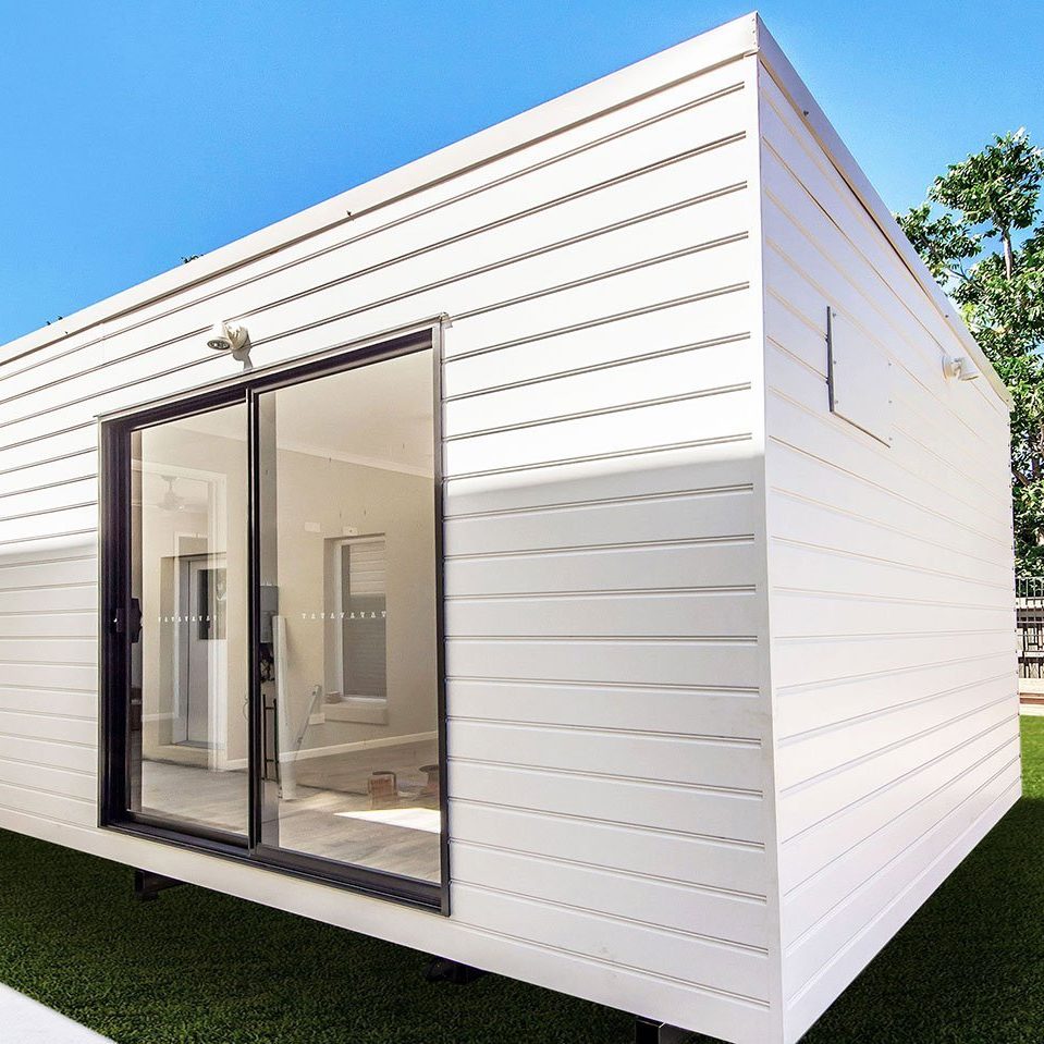 External photo of portable building